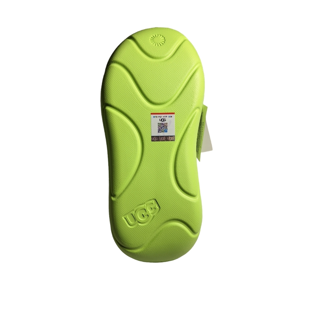 UGG Australia W Foamo Slip On Lime Green Size 8 - Picture 10 of 16